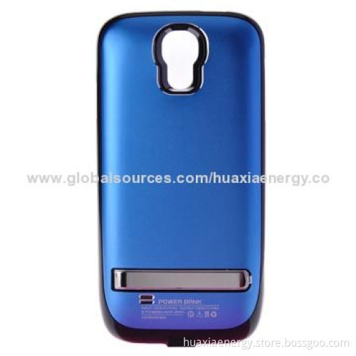 Hot Sale Rechargeable External Battery Case for Samsung Galaxy S4, i9500 with 3,200mAh Capacity